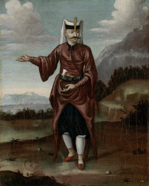 Janissary in ceremonial dress