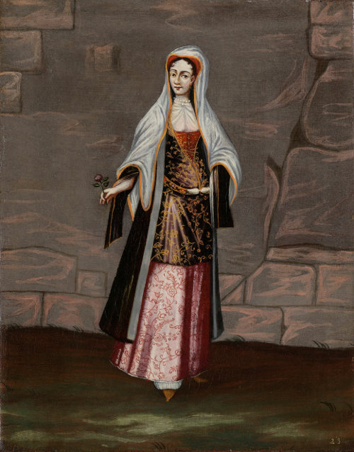 Mykonos lady