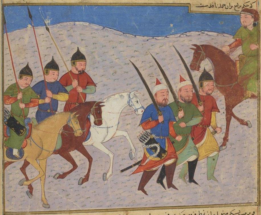 Mongol Army Reformed By Ghazan Timurid Jami Al Tawarikh 1430 1434