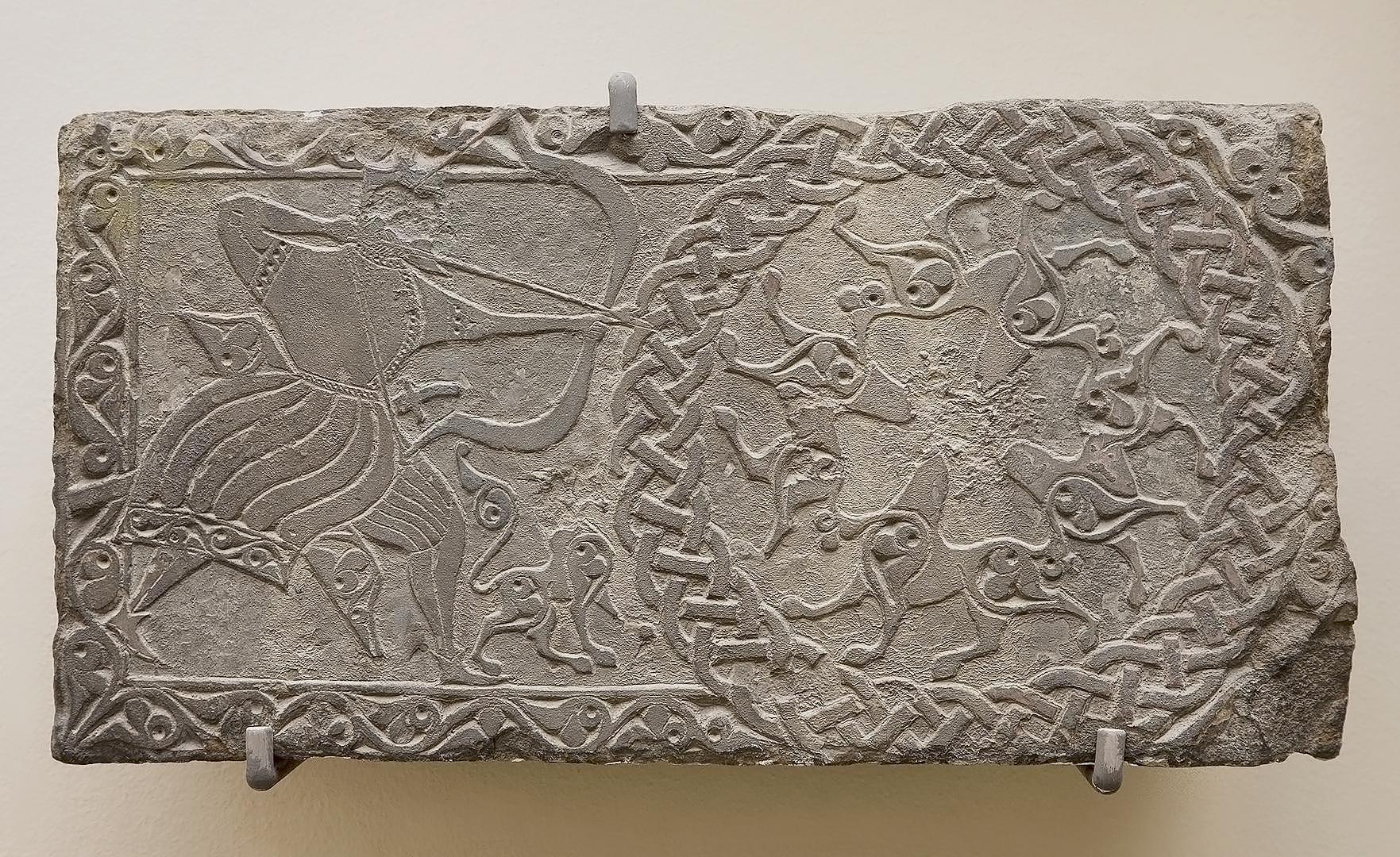 Relief with Archer Hunting, Daghestan, 12th-14th century. State Hermitage Museum, St. Petersburg