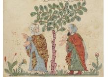 folio 100v Abu Zayd and al-Harith