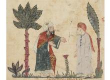 folio 117v Abu Zayd and al-Harith