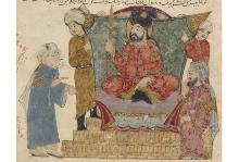 folio 118r Abu Zayd before the Governor