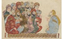 folio 131v Abu Zayd and his listeners