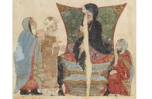 folio 146r Abu Zayd before the Kadi