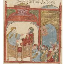 folio 148v Abu Zayd teaching