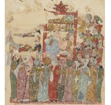 folio 154v Abu Zayd practicing medicine