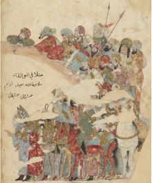 folio 155v Abu Zayd demanding money