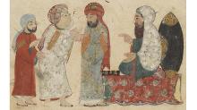 folio 22r Abu Zayd admitting the ruse to the Kadi