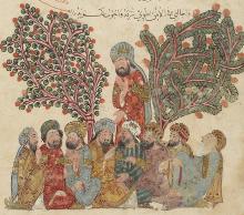folio 46v Abu Zayd and his listeners