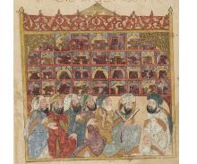 folio 5v Abu Zayd at the library of Basra