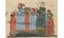folio 63v Abu Zayd before the Governor
