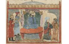 folio 64r Abu Zayd before the Governor