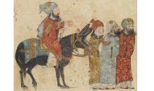 folio 75r Abu Zayd and his listeners