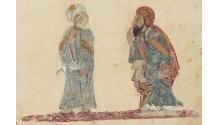 folio 8v Abu Zayd simulating lameness
