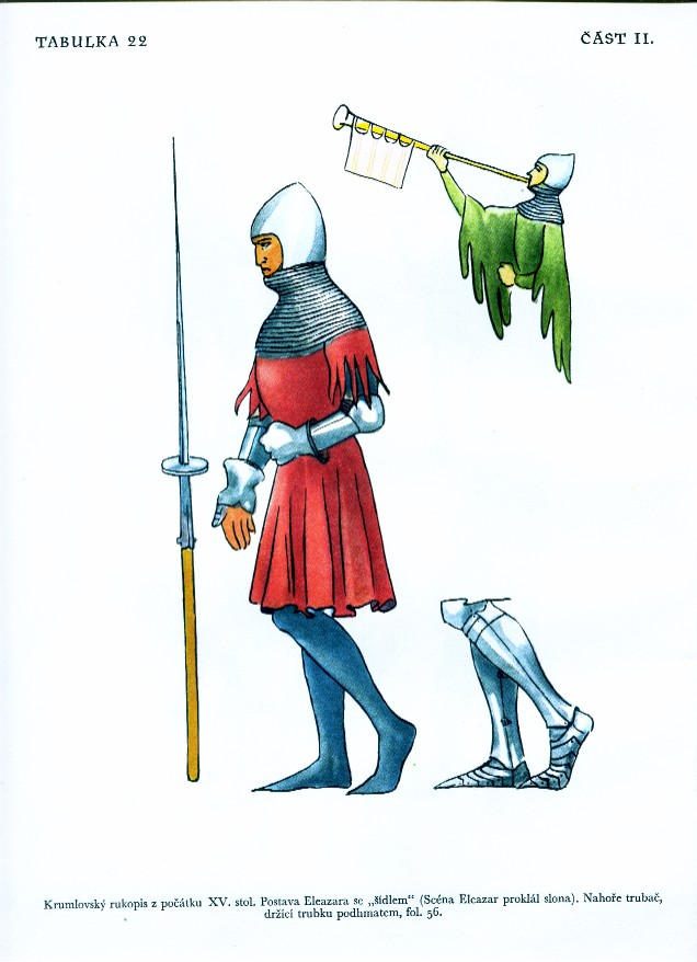 Reconstructions based on the Krumlov Codex, from 15th century Hussite Bohemia
