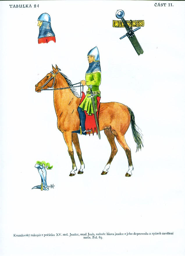 Reconstructions based on the Krumlov Codex, from 15th century Hussite Bohemia