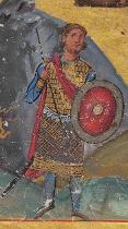 Menologion of Basil II, p.215 - Martyrdom of St Andrew.