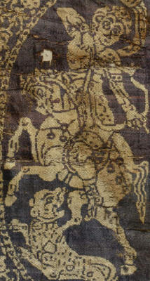 Arab, Syrian or Byzantine Horse Archer on a Coptic Textile, 7th century, Dumbarton Oaks Collection, Washington