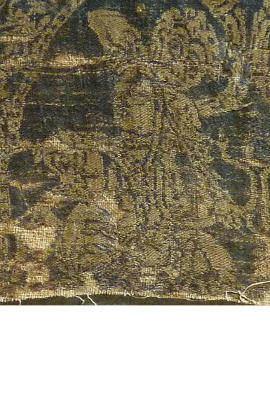 Egyptian or Arab Horse Archer on an Islamic or Byazantine Textile, Egypt or Syria, 8th century, Victoria and Albert Museum 817-190