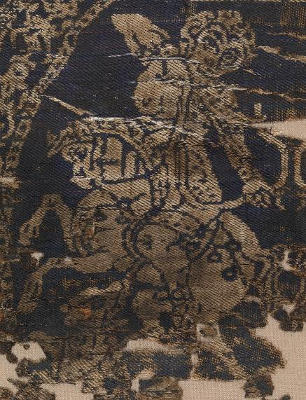 Egyptian, Syrian or Arab Horse Archer on an Islamic Textile, Egypt or Syria, 8th century, Metropolitan Museum of Art, New York