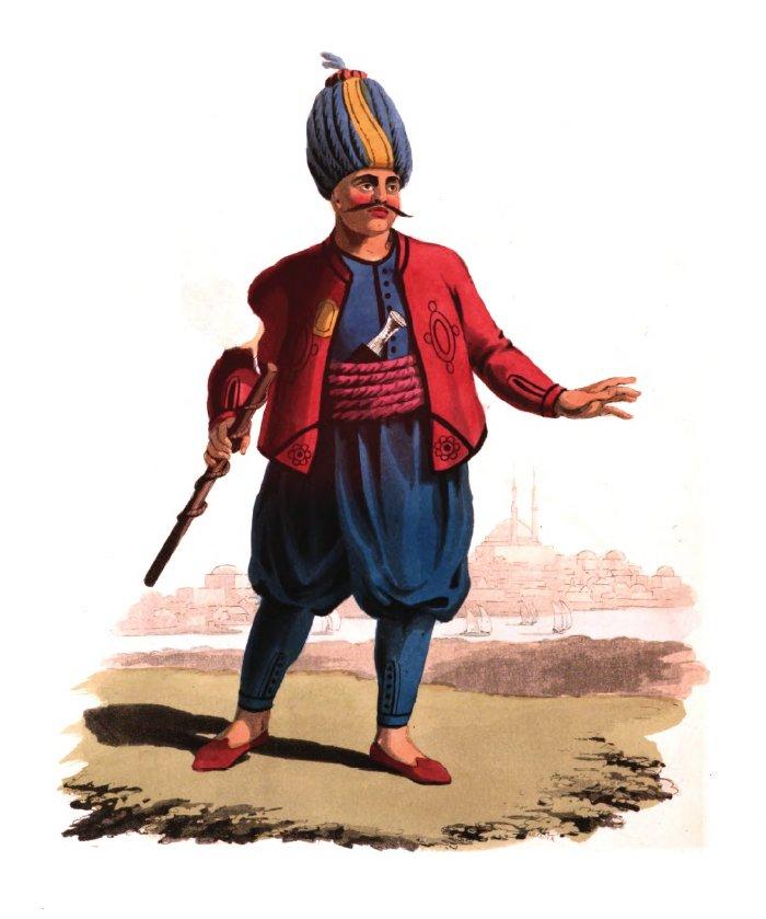 Soldier of Turkish Artillery.