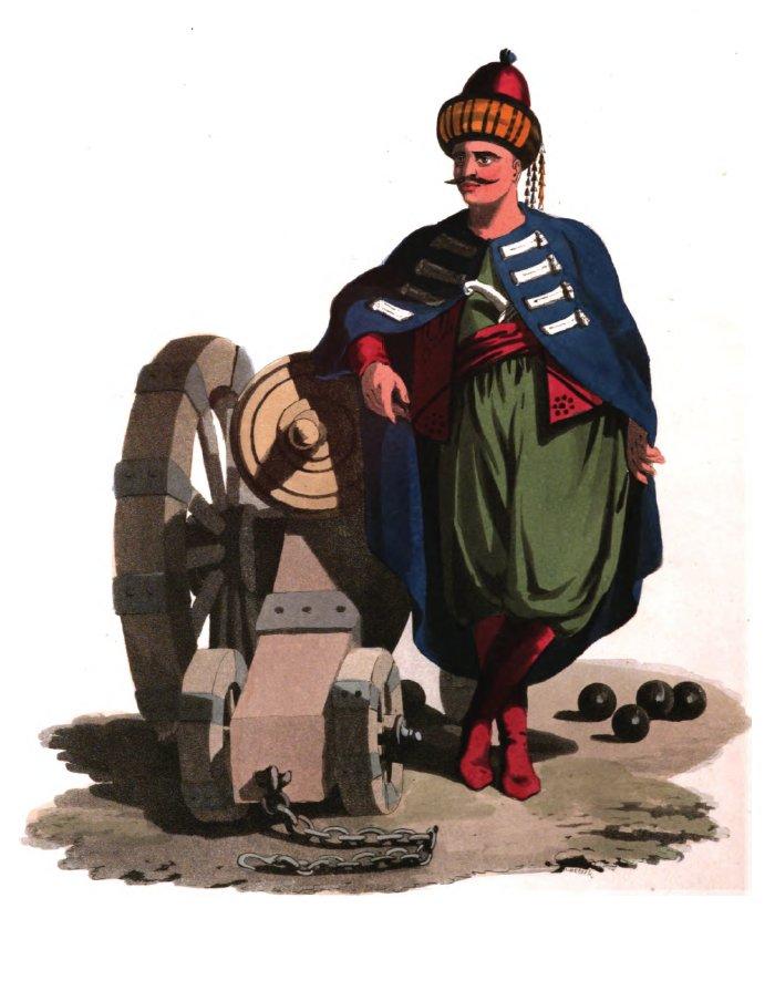 Officer of Turkish Artillery.