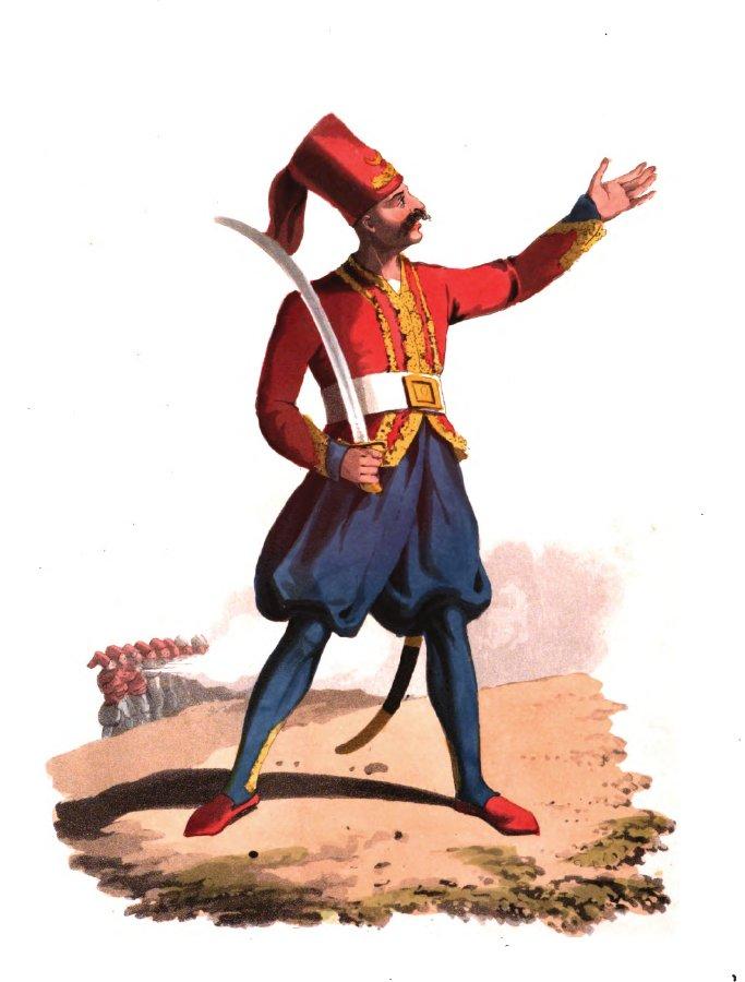 Officer of European Infantry.