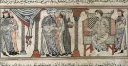 The nobles of Kashmir enthrone a fakir as King Yashaskara (r939-48), f28b/268b
