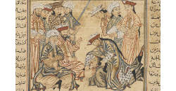 Samanid statesman Abu'l-Husain killed by Buyids at Bukhara, f117v
