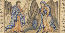 The Annunciation, f22r
