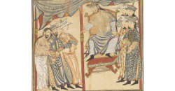 The Khwarazmshah Yusuf is executed by al-Mamum, f116v