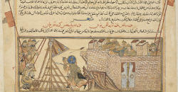 Mahmud ibn Sebuktegin besieges a fortress in 1012AD, f130v