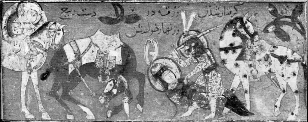 Varqa taken prisoner by Rabi