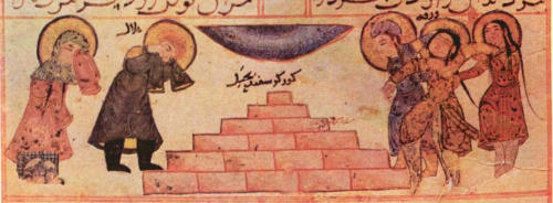 They brought Warqah to the tomb of the sheep