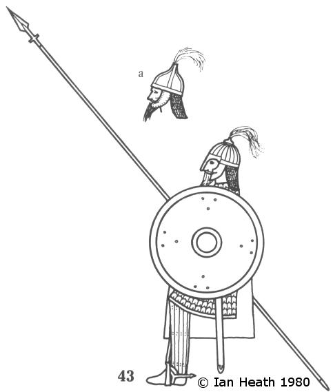 7th-8th Century Lombard Cavalryman in 'Armies of the Dark Ages 600 1066' by Ian Heath