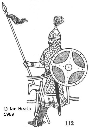POLISH KNIGHT, 11th-12th CENTURIES in 'Armies of Feudal Europe 1066-1300' by Ian Heath
